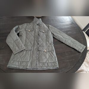 Bernardo Quilted Kids Jacket in Gray